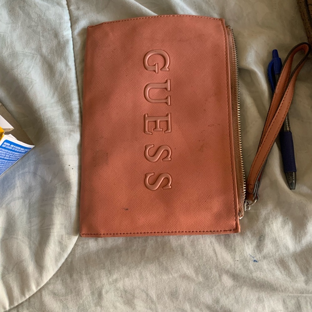 GUESS Tan Men's Clutch Bag